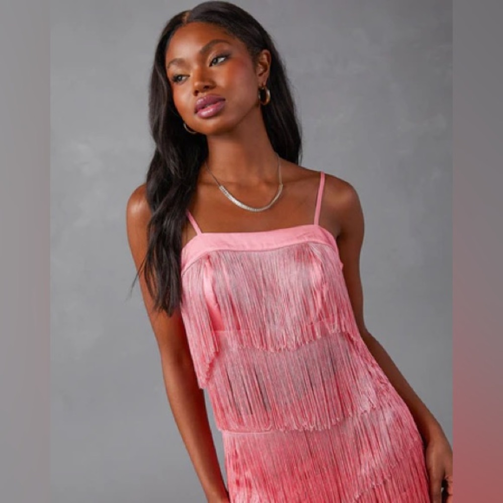 NWT Strut & Bolt Erini Fringe Crop Top - Picture 1 of 10